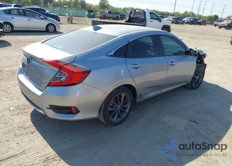 2021 Honda Civic Ex из США, поврежденный, VIN 2HGFC1F3XMH705156